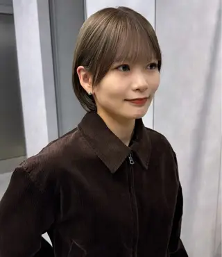 ショート カラー SALOWIN 中目黒店所属・✨中目黒✨ ヒグチリョウヤ✨のヘアスタイル