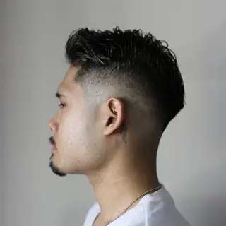 ショート カラー パーマ メンズ ヘアアレンジ キッズ ネイル アイブロウ マツエク・マツパ メンズ専門/パーマ/ フェード/みづきのヘアスタイル