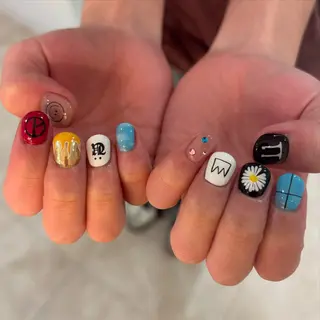 ネイル 栗田 ゆう子のネイルデザイン