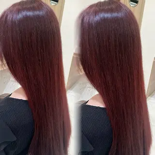 ロング カラー はづき 🥀新宿のヘアスタイル