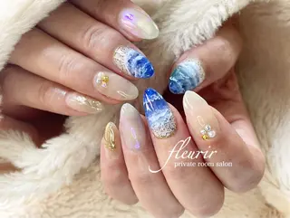 ネイル フルリール 【プライベートサロンのネイルデザイン