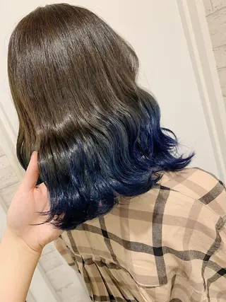 ミディアム カラー GO TODAY SHAiRE SALON 町田店所属・🫧大森 知夏🫧のヘアスタイル