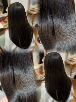 ロング レイヤー×艶髪🤎. 𝜗𝜚hitomiのヘアスタイル