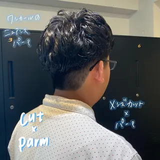 パーマ メンズ 暖色艶color / ボブ🦩Rioのヘアスタイル