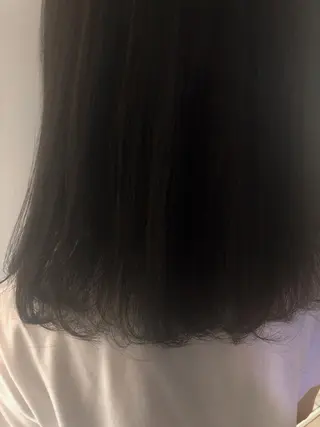 セミロング カラー 韓国hair ·͜· watanabeのヘアスタイル