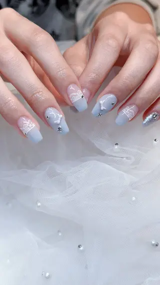 ネイル 𝐘𝐔𝐊𝐈 💖のネイルデザイン