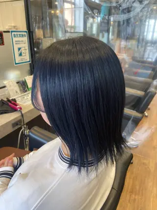 ミディアム カラー 美容しょうへいの店  西長岡所属・斎藤 舞香のヘアスタイル