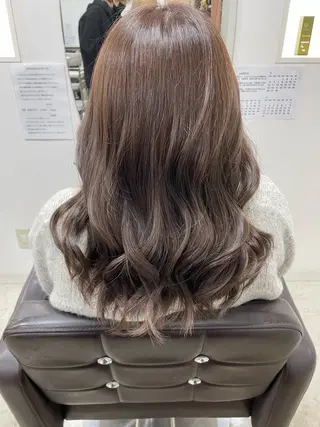 セミロング カラー Hair Design Collet Ginza【ヘアデザイン コレット ギンザ】所属・𝐒𝐇𝐔𝐑𝐈 🦋艶カラー🦋のヘアスタイル