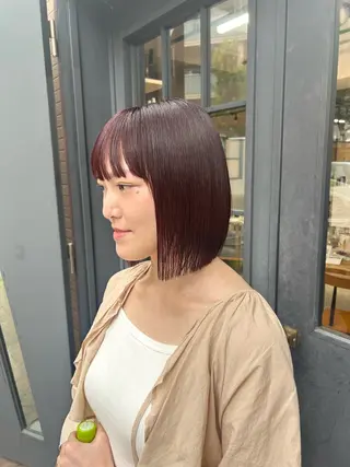 ショート カラー ROCCOeast Rukaのヘアスタイル