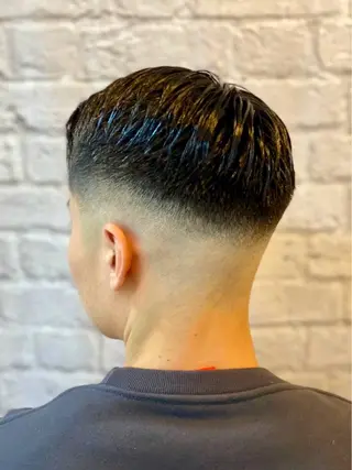 ショート パーマ ヘアアレンジ メンズ キッズ メンズカット/パーマ 山崎航平💈のヘアスタイル