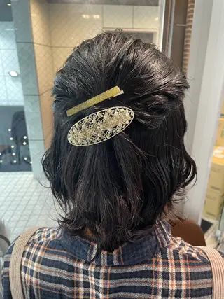 ヘアアレンジ ‪るか/‪透明感 カラー/アレンジのヘアスタイル