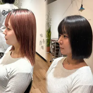 ショート カラー ✨ショート/ボブ 縮毛矯正✨アキラのヘアスタイル