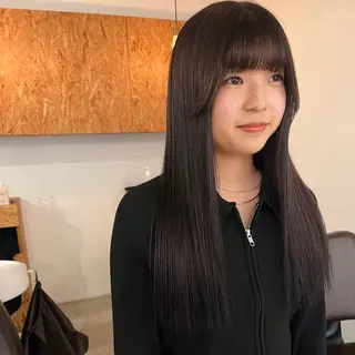 ロング カラー 暖色/パーマ 🌼クニトウメイのヘアスタイル