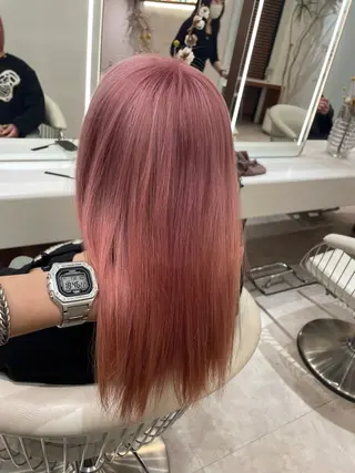 ショート カラー 渋谷/レイヤーボブ・ 透明感カラーしょうごのヘアスタイル