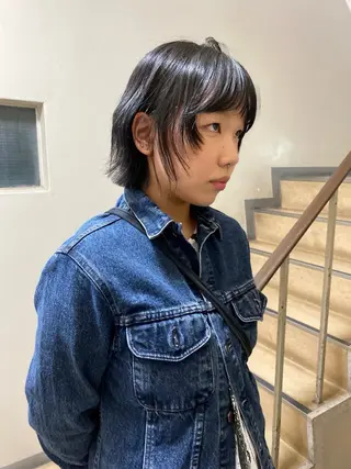 ショート カラー SIE所属・haluka /梅田美容室のヘアスタイル