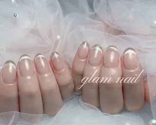 ネイル エツメ💅 長さだし🎀デザインのネイルデザイン