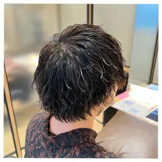 ショート パーマ メンズ まちだ ひとみのヘアスタイル