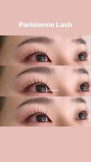 マツエク・マツパ SecretBelle梅田北店所属・eye/blow 梅田店momoのマツエク・マツパデザイン