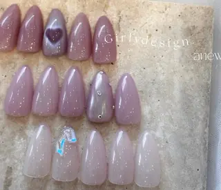 ネイル anew所属・anew haaのネイルデザイン