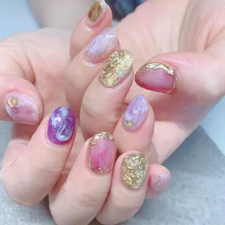 カラー ネイル Cozy_ ilumのネイルデザイン