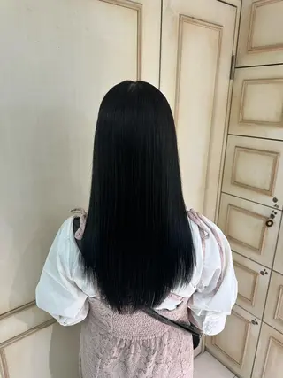 セミロング SALOWIN渋谷caldo店B1所属・岐津公太 メンズ縮毛矯正のプロのヘアスタイル