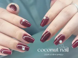 ネイル 神田 ココナッツのネイルデザイン