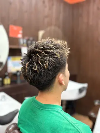 ショート ヘアアレンジ メンズ La Neige所属・【メンズ専門 モデル募集中】のヘアスタイル