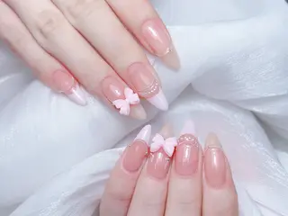 ネイル M🌷nail 長さだし専門店のネイルデザイン