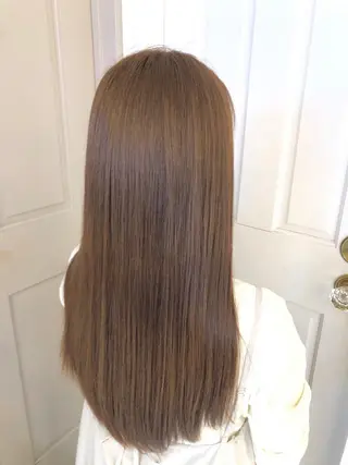 ロング レイヤーカット /透明感カラー西田のヘアスタイル