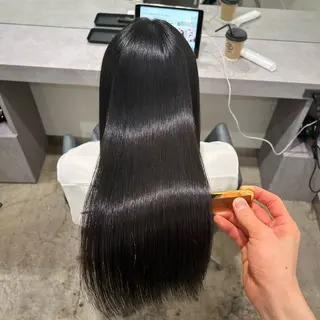 ミディアム 割れ癖も直す髪質改善 美容師✨みやたのヘアスタイル