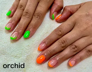 ネイル orchid ♡オーキッドのネイルデザイン