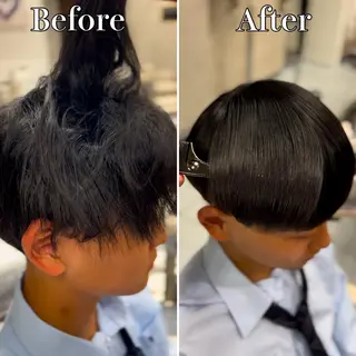 ショート パーマ メンズ 🔮メンズ縮毛矯正 毛流れパーマ💎竹永のヘアスタイル