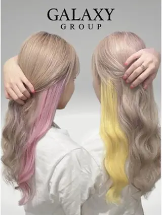 ロング ヘアアレンジ ✂︎ＧＡＬＡＸＹ✂︎ tatsukiのヘアスタイル