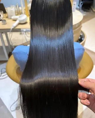 ロング 🩵縮毛矯正・ボブ 岩原朋也🩵のヘアスタイル