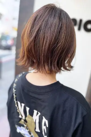 ミディアム Repos SENDAI所属・⭐️バッサリカット モデル募集⭐️佐野のヘアスタイル