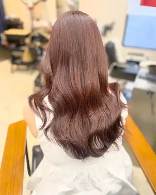 ロング カラー 【ヌーベルバレ】 ゆきみのヘアスタイル