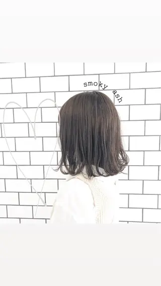 ショート カラー お洒落パーマ/ 艶カラー/michiのヘアスタイル