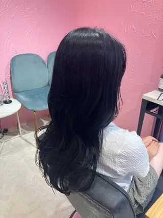 セミロング 宮本 楓のヘアスタイル