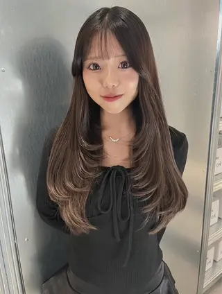 ロング nanase / レイヤーカットのヘアスタイル