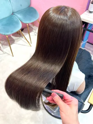 ロング 紙屋町ショート /ボブ　パーマ河内蓮のヘアスタイル