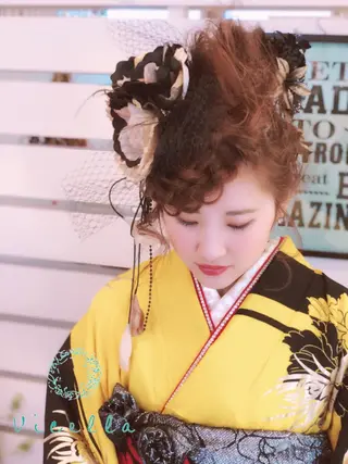 ヘアアレンジ 柴田泰秀sotti. 髪質改善/ブリーチのヘアスタイル