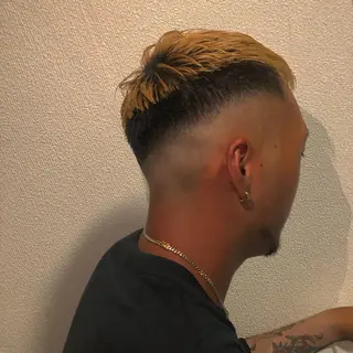 メンズ Le'a所属・渋谷/フェード/ 國分 翔のヘアスタイル