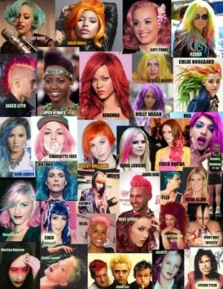 カラー ri saのヘアスタイル