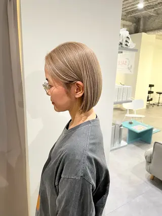 ショート カラー ✨メンズ/パーマ/ 三宅 昌太✨のヘアスタイル