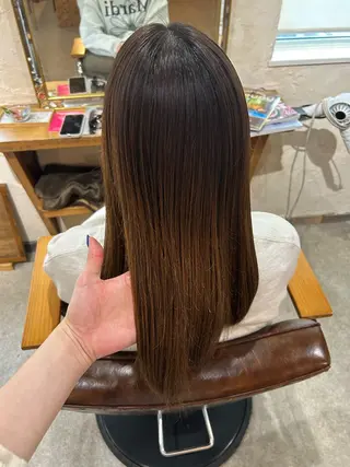 セミロング 🌼RIKA🌼レデ ィース専門💖のヘアスタイル