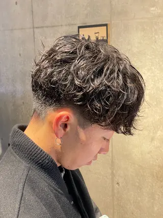 パーマ メンズ HIKARI メンズ満足度No.1のヘアスタイル