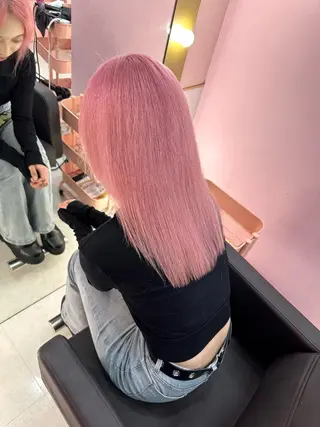 セミロング カラー ハイトーン支持率 No.1🦋KOKIのヘアスタイル