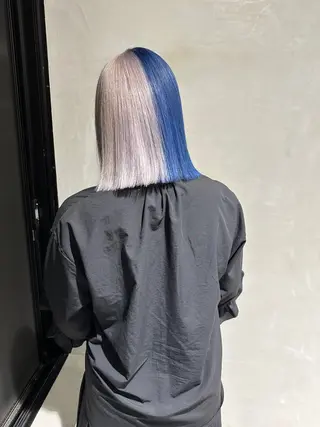 カラー ダメージレスブリーチ 専門美容師/クワさんのヘアスタイル