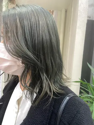 ミディアム nico🏁 rihoのヘアスタイル