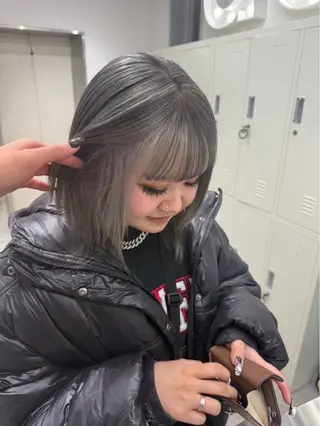 カラー カット¥1100 / 𝙍𝙪𝙣𝙖⟡.のヘアスタイル